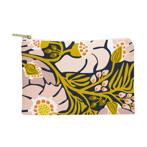 DESIGN dannick Backyard flower modern floral Pouch