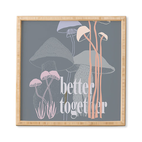 DESIGN dannick better together II Framed Wall Art