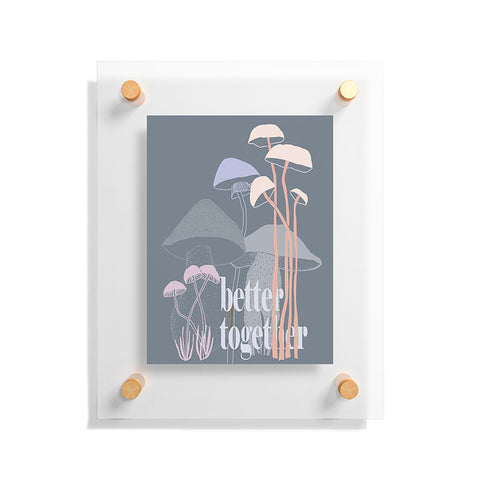 DESIGN d´annick better together II Floating Acrylic Print