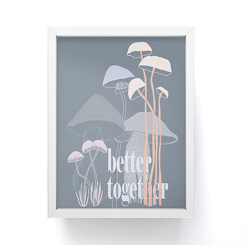 DESIGN dannick better together II Framed Mini Art Print