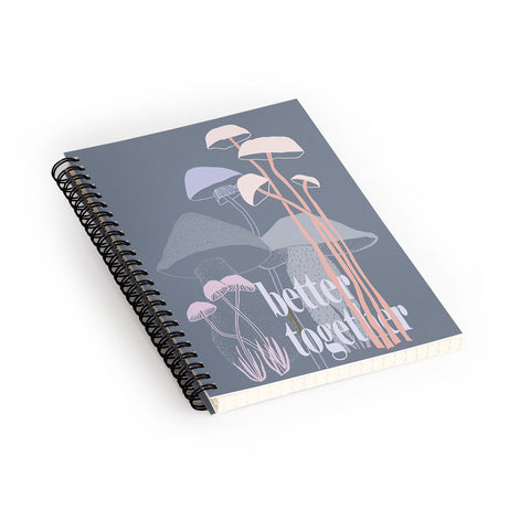 DESIGN dannick better together II Spiral Notebook