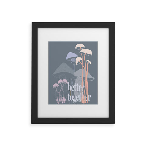 DESIGN dannick better together II Framed Art Print