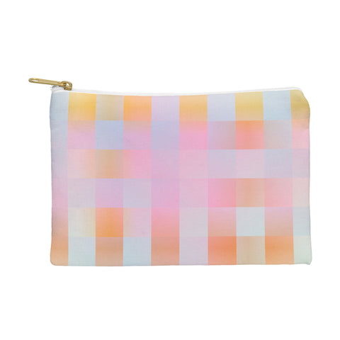 DESIGN dannick Blurred Plaid Pouch