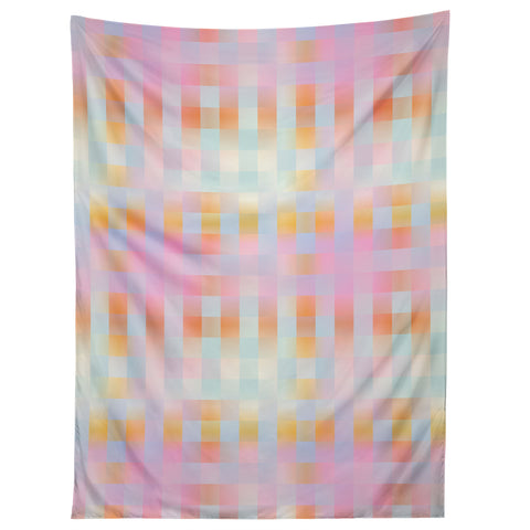 DESIGN d´annick Blurred Plaid Tapestry