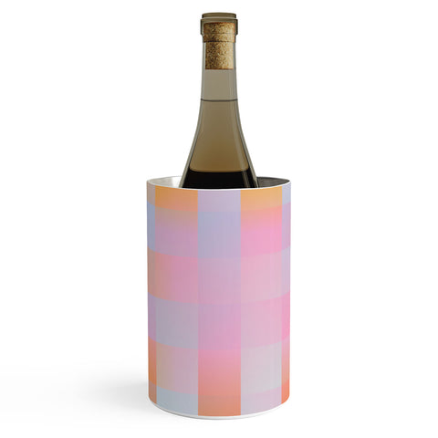 DESIGN d´annick Blurred Plaid Wine Chiller