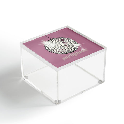 DESIGN dannick Celebrate the 80s Partyzone pink Acrylic Box