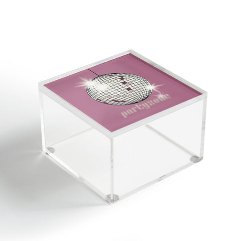 DESIGN d´annick Celebrate the 80s Partyzone pink Acrylic Box