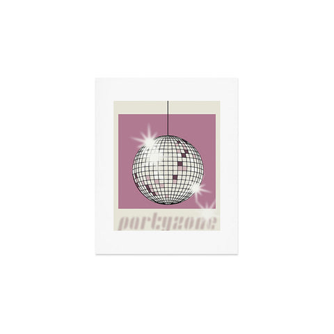 DESIGN dannick Celebrate the 80s Partyzone pink Art Print