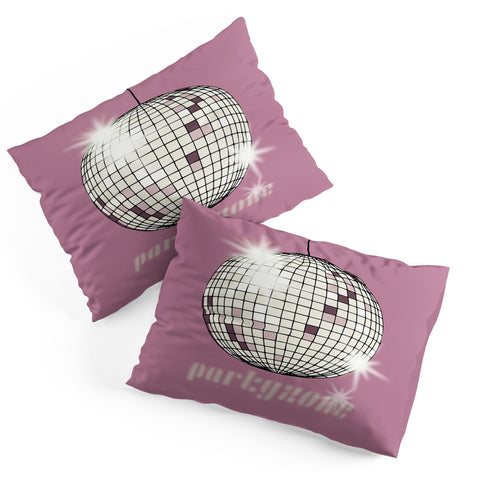 DESIGN dannick Celebrate the 80s Partyzone pink Pillow Shams