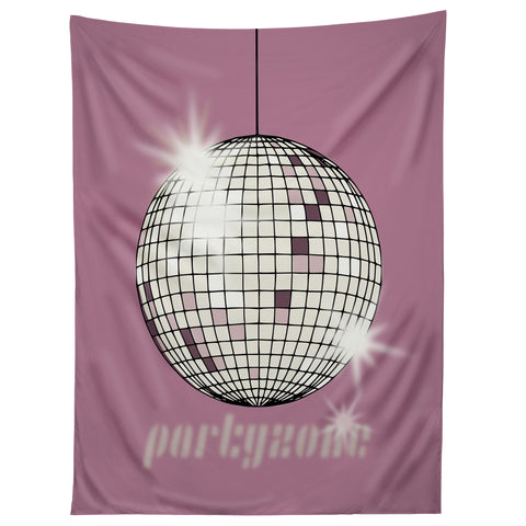 DESIGN dannick Celebrate the 80s Partyzone pink Tapestry