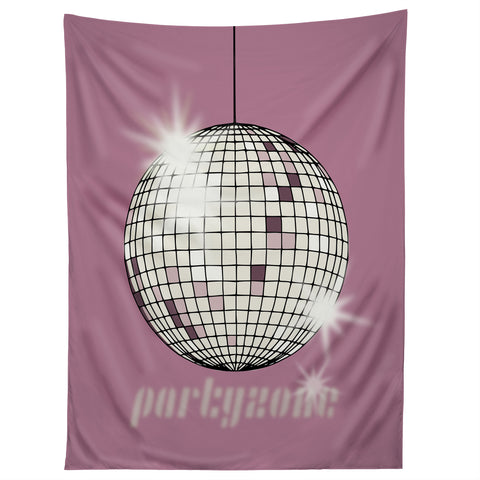 DESIGN d´annick Celebrate the 80s Partyzone pink Tapestry