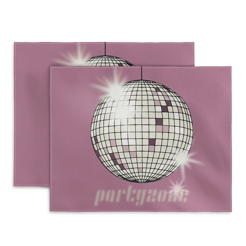 DESIGN d´annick Celebrate the 80s Partyzone pink Placemat