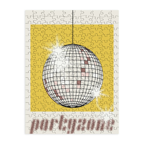 DESIGN dannick Celebrate the 80s Partyzone yellow Puzzle