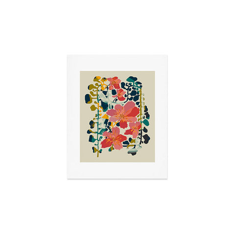 DESIGN dannick colorful orchid Art Print