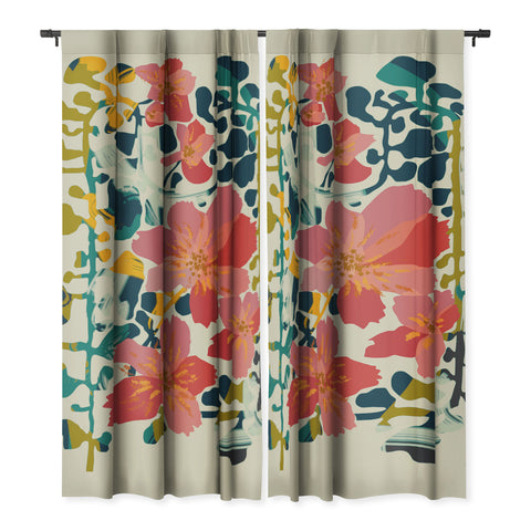 DESIGN dannick colorful orchid Blackout Non Repeat