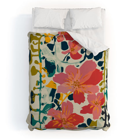DESIGN d´annick colorful orchid Duvet Cover
