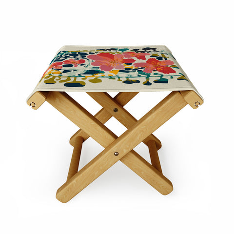 DESIGN dannick colorful orchid Folding Stool