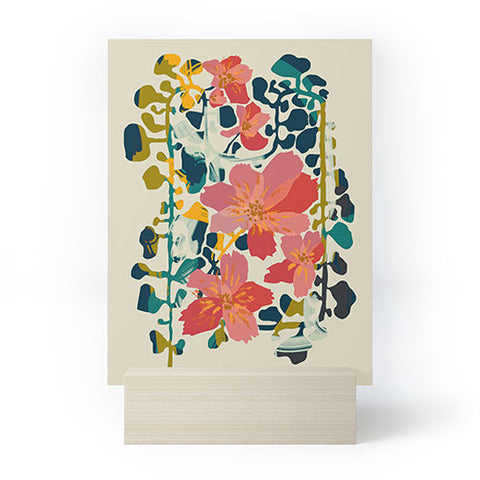 DESIGN d´annick colorful orchid Mini Art Print