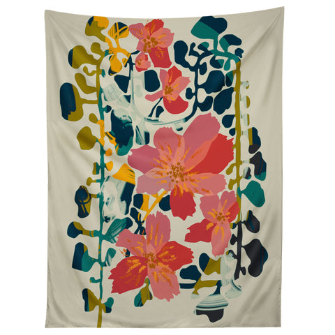 DESIGN d´annick colorful orchid Tapestry