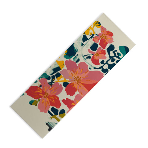 DESIGN dannick colorful orchid Yoga Mat