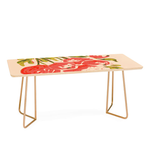 DESIGN d´annick Coral berries fall florals no1 Coffee Table