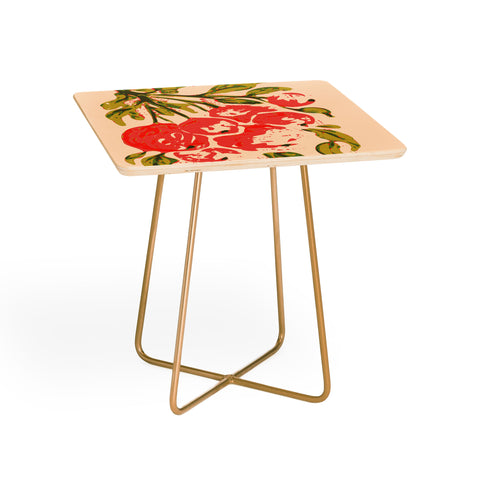 DESIGN d´annick Coral berries fall florals no1 Side Table