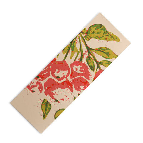 DESIGN dannick Coral berries fall florals no1 Yoga Mat
