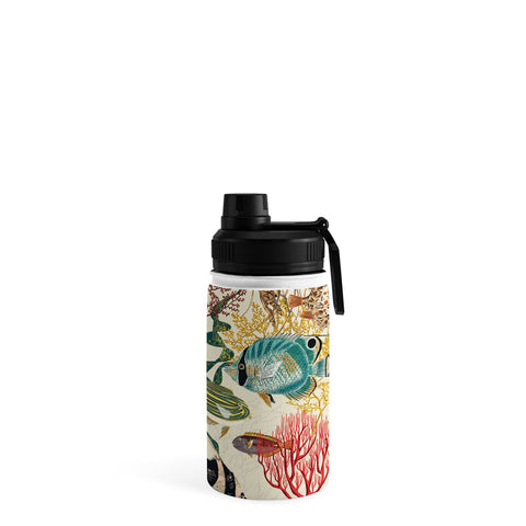 DESIGN d´annick coral reef deep silence Water Bottle