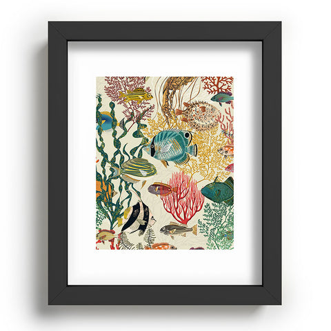 DESIGN dannick coral reef deep silence Recessed Framing Rectangle