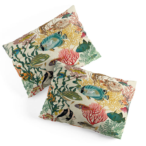 DESIGN dannick coral reef deep silence Pillow Shams