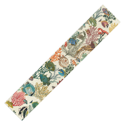 DESIGN d´annick coral reef deep silence Table Runner