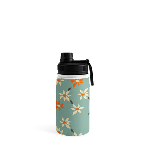 DESIGN dannick Daily pattern Retro Flower No1 Water Bottle