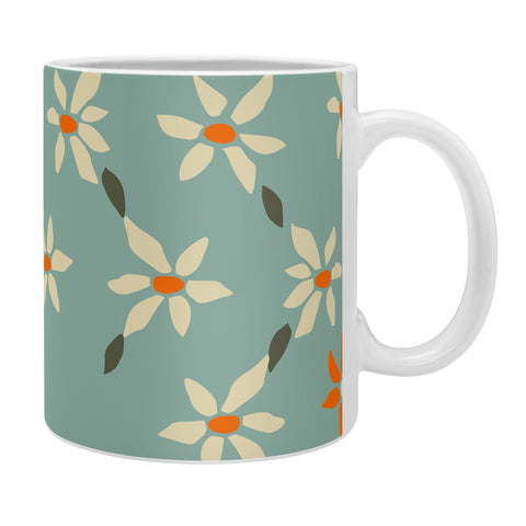 DESIGN d´annick Daily pattern Retro Flower No1 Coffee Mug