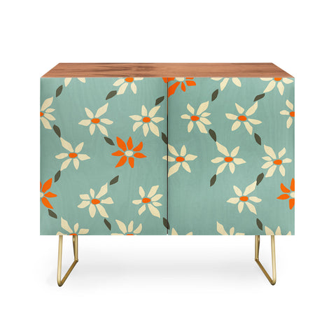 DESIGN dannick Daily pattern Retro Flower No1 Credenza