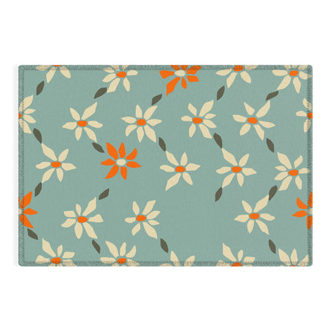 DESIGN d´annick Daily pattern Retro Flower No1 Outdoor Rug