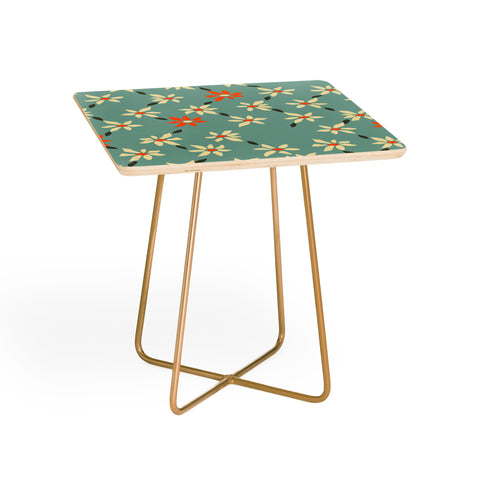 DESIGN d´annick Daily pattern Retro Flower No1 Side Table