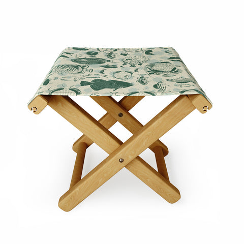 DESIGN dannick deep ocean fish family Folding Stool