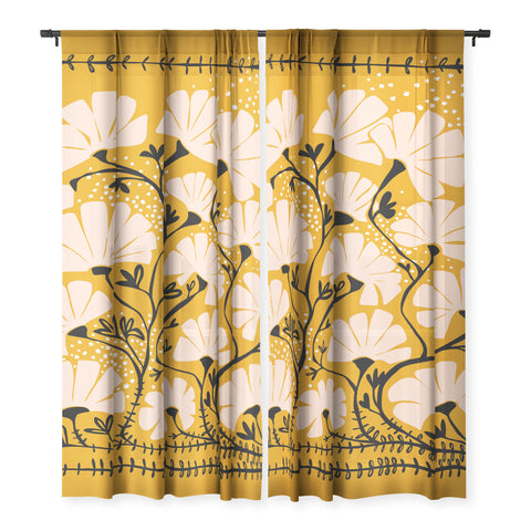 DESIGN dannick Ever blooming good vibes Sheer Non Repeat