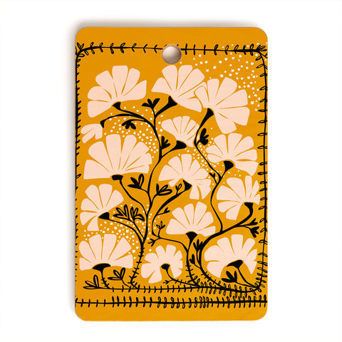 DESIGN d´annick Ever blooming good vibes Cutting Board Rectangle