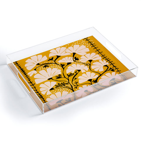 DESIGN d´annick Ever blooming good vibes Acrylic Tray