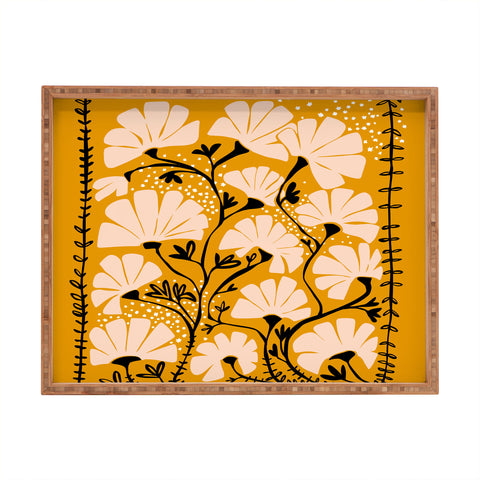DESIGN dannick Ever blooming good vibes Rectangular Tray