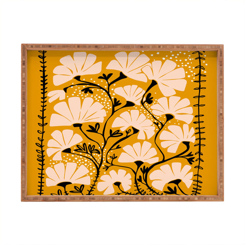 DESIGN d´annick Ever blooming good vibes Rectangular Tray