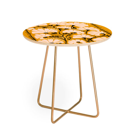DESIGN dannick Ever blooming good vibes Round Side Table