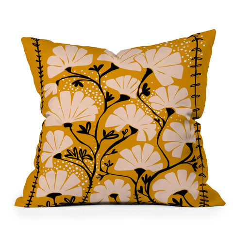 DESIGN dannick Ever blooming good vibes Outdoor Throw Pillow