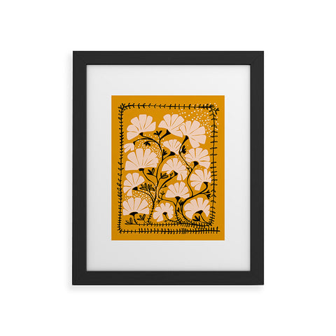 DESIGN dannick Ever blooming good vibes Framed Art Print
