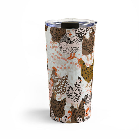 DESIGN dannick Favorite chickens brown Travel Mug