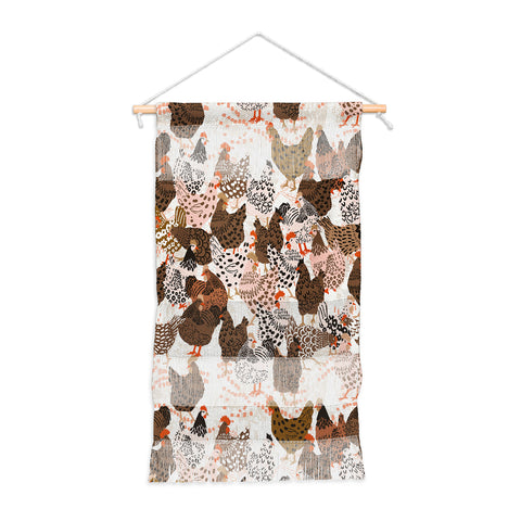 DESIGN dannick Favorite chickens brown Wall Hanging Portrait