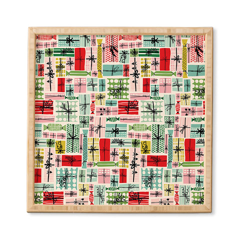 DESIGN dannick Favorite gift wrapped Framed Wall Art