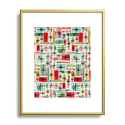 DESIGN dannick Favorite gift wrapped Metal Framed Art Print