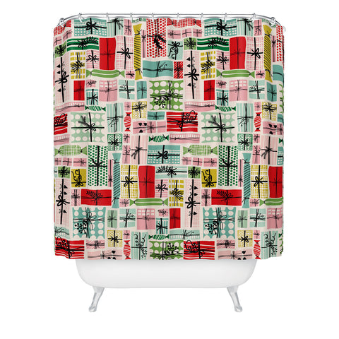 DESIGN dannick Favorite gift wrapped Shower Curtain